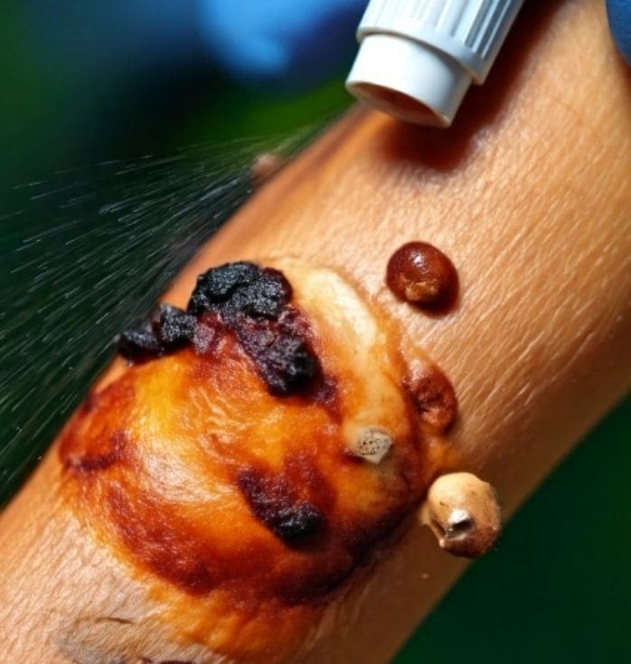 spray stem cell burn treatment